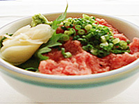 ミニネギトロ丼