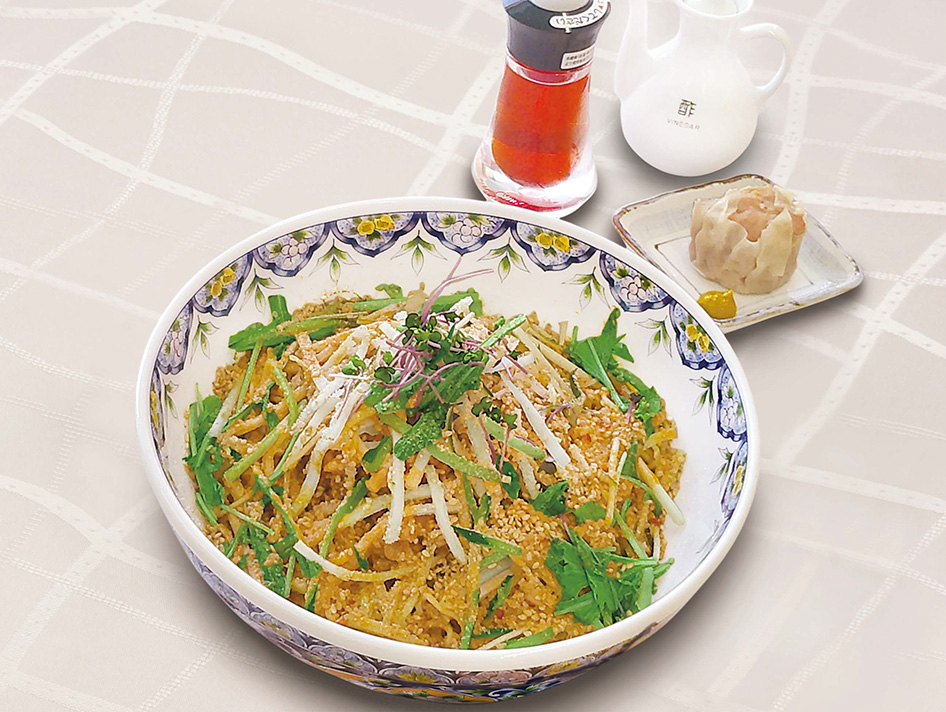 冷やし汁なし担々麺