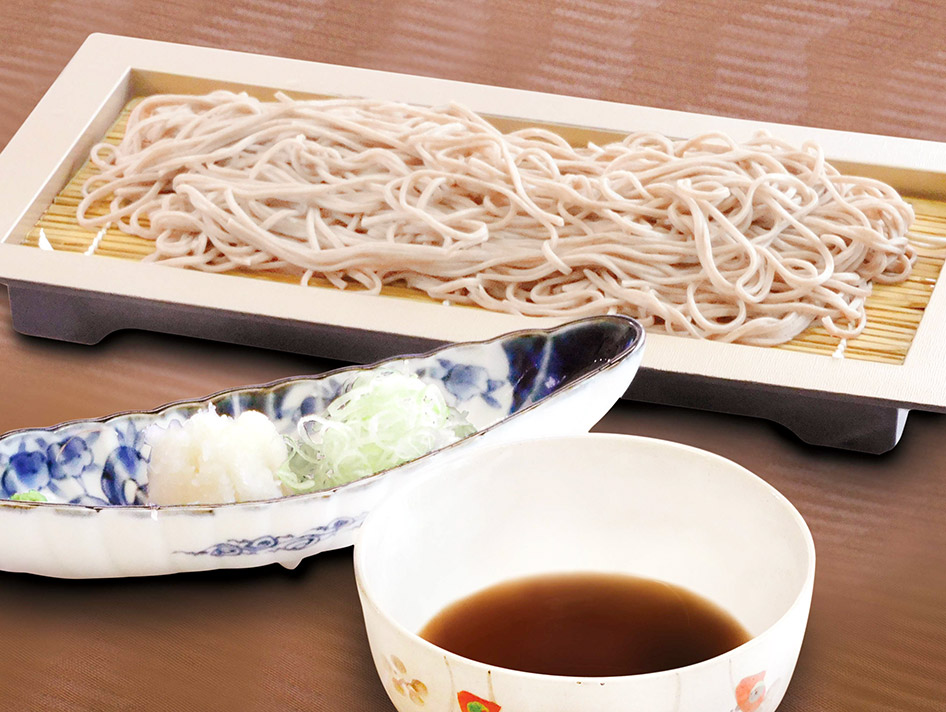 おろし、ねぎ、茗荷たっぷり薬味蕎麦