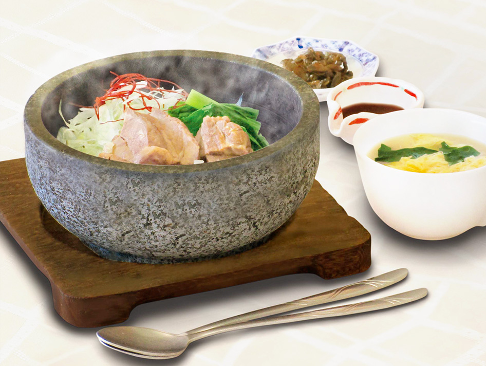 石焼ルーロー飯